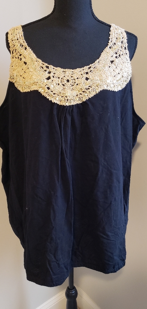 Black and Gold Tank